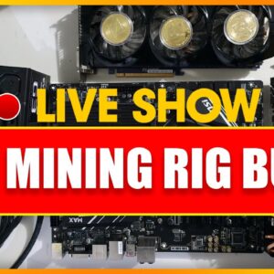 CPU MINING Rig Build LIVE More Profitable Then a 3090!!