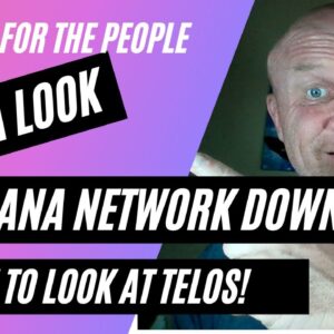 Solana network is down! I will show you live what's happening.